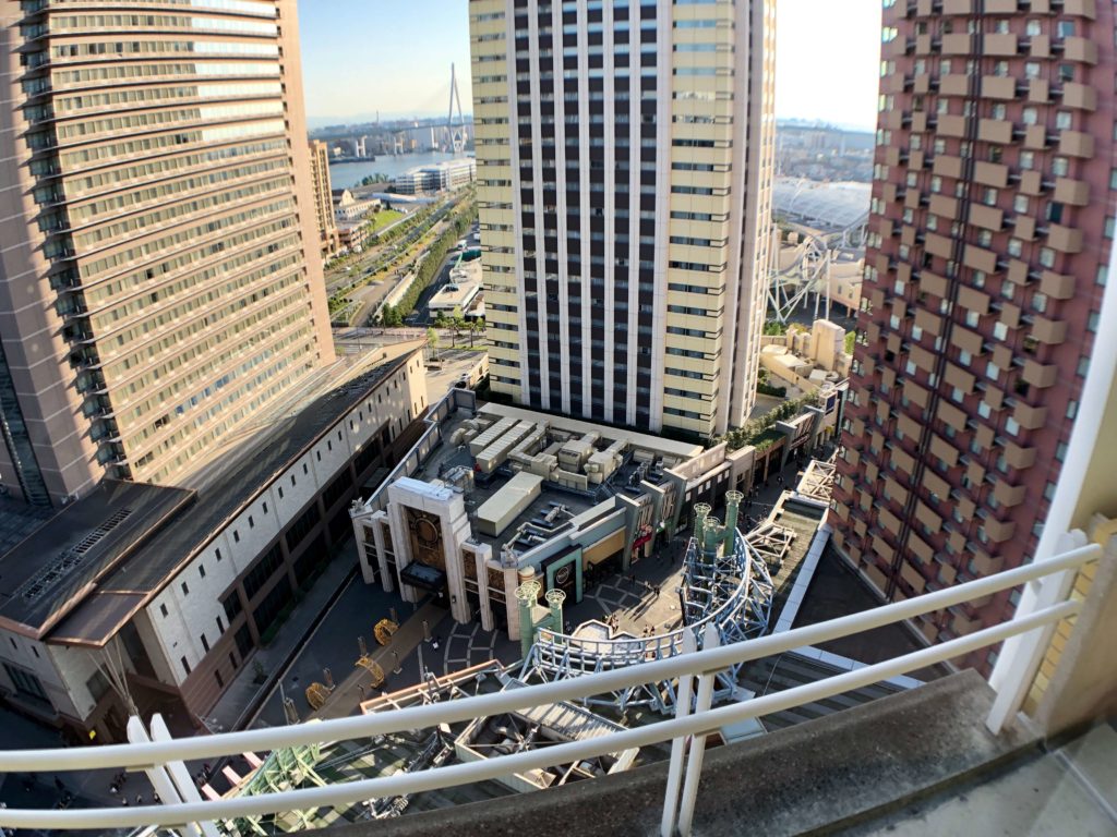 ホテル京阪 ユニバーサル・シティ　フォレストルーム　眺め