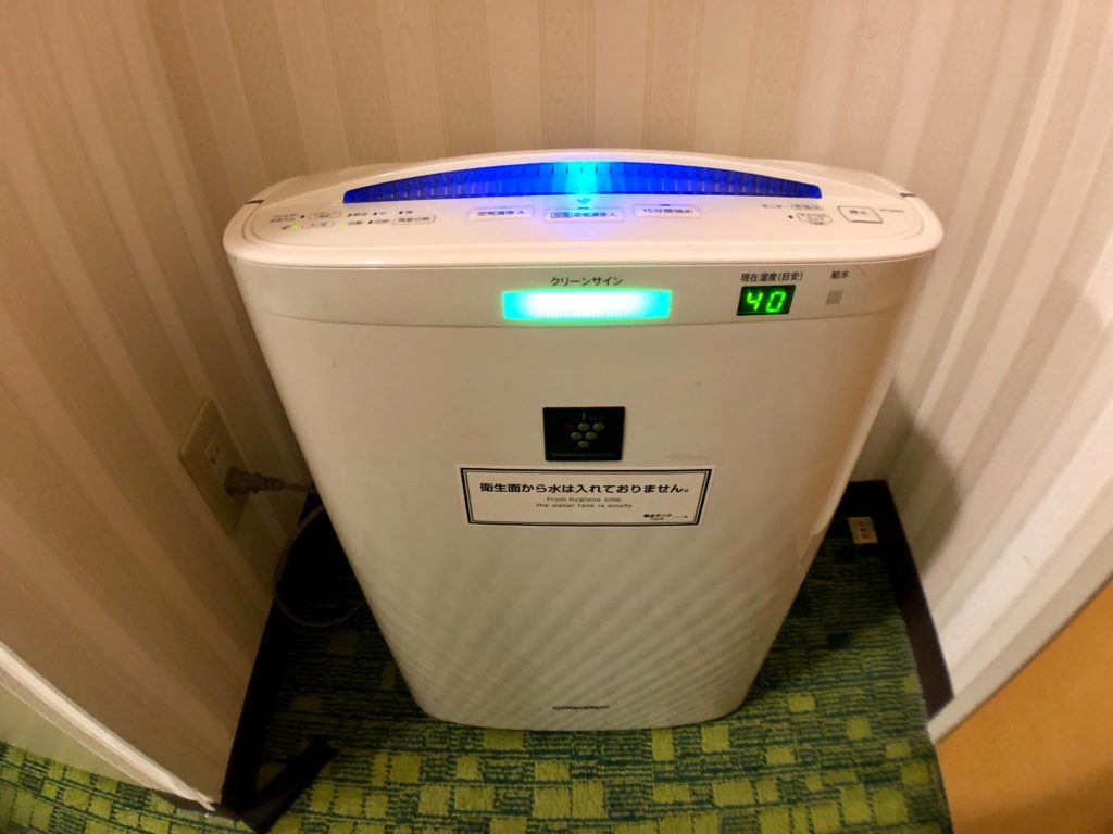 ホテル京阪 ユニバーサル・シティ　フォレストルーム　空気清浄機
